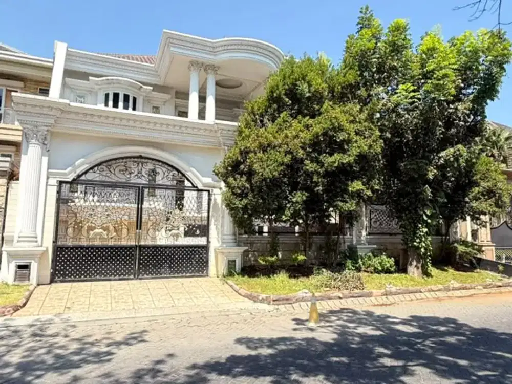 Rumah Mewah American Minimalis 3 Lt Jalan Utama Pakuwon City