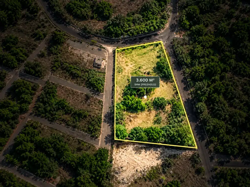 Tanah SHM 3.600 m² Dijual di Benoa, Bali