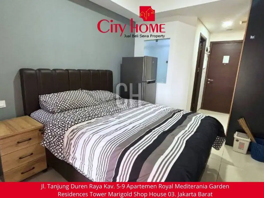 Dijual Apartemen Pacific Garden Alam Sutera - Studio Furnished