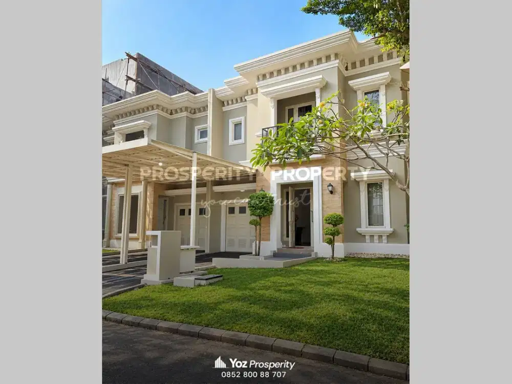 Dijual Rumah Terawat Bangunan Mandiri Cluster Scarlet The Springs by Summarecon Gading Serpong