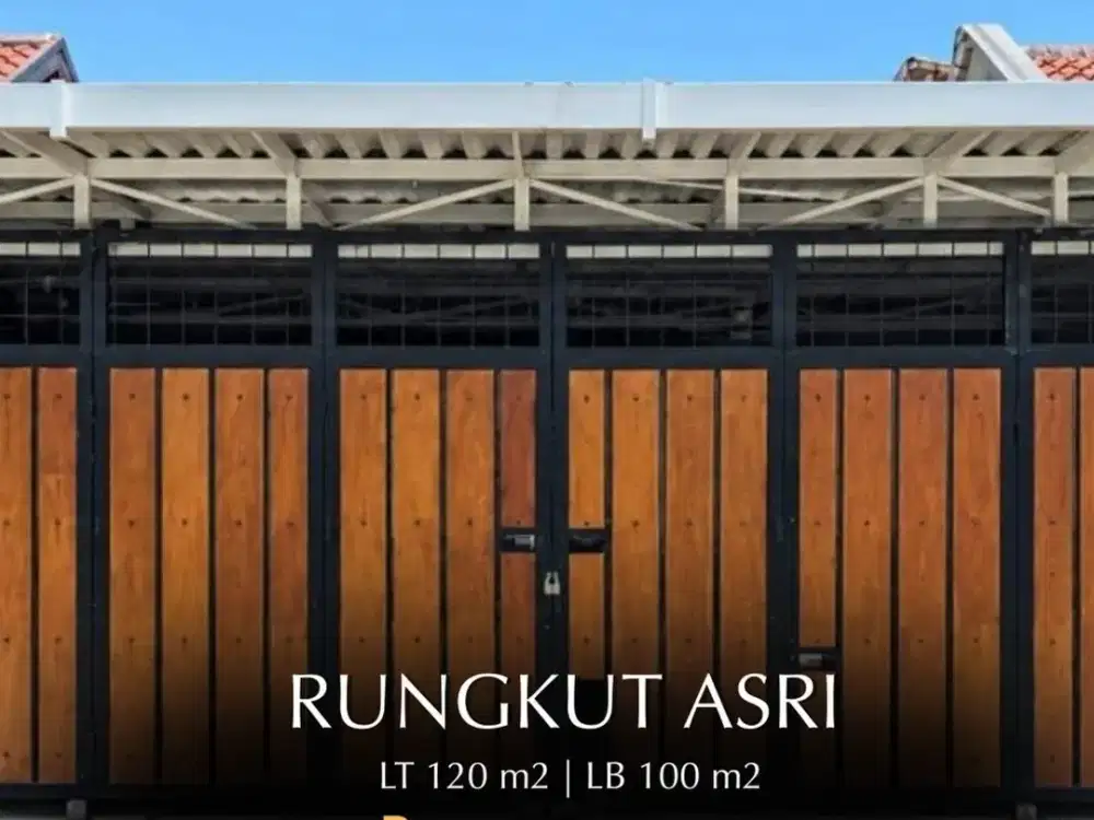 Dijual Rumah Rungkut Asri STRATEGIS