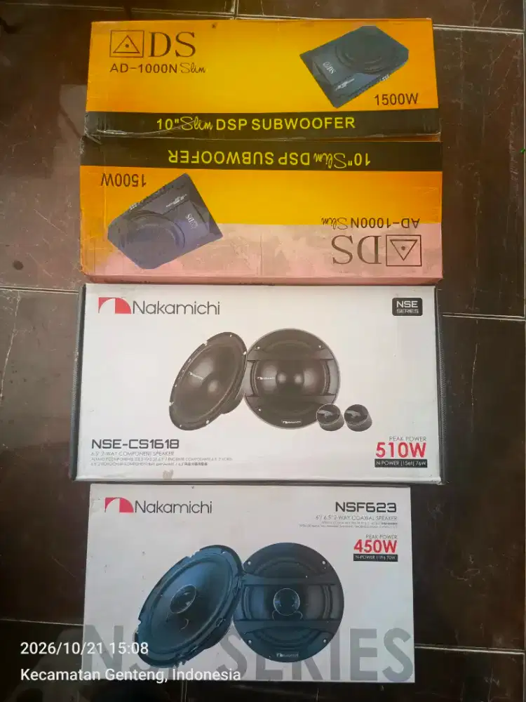 Paket Audio Mobil
