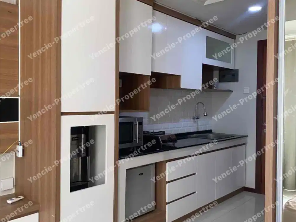 Disewakan tipe studio apartment royal mediterania garden residence