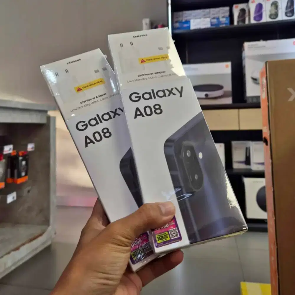 Samsung A08 4/64 & 4/128 Gb New Baru Murah Garansi Resmi SEIN 1 Tahun