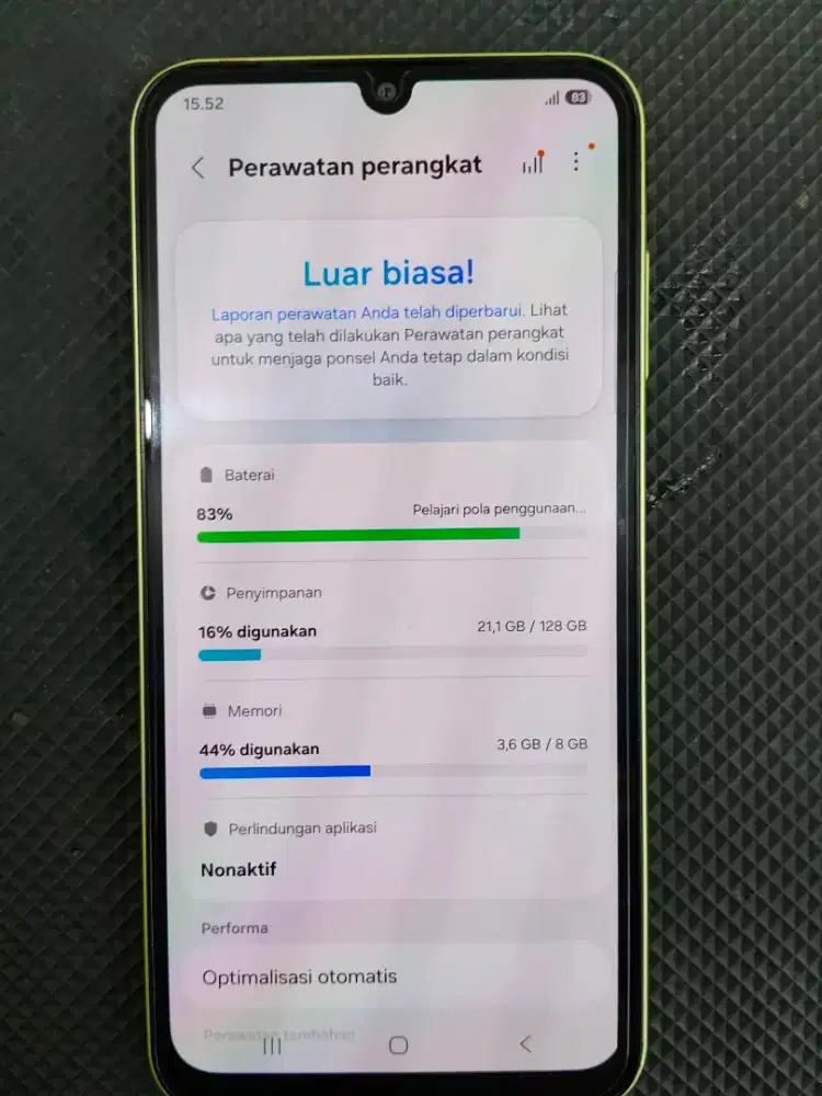 Dijual cepat Samsung A25 5G Ram 16/128gb masih mulus