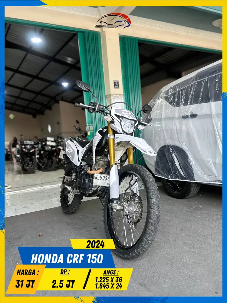 HONDA CRF 150 2024 LIKE NEW MASZEHH HIKMAH MOTOR KEPUH