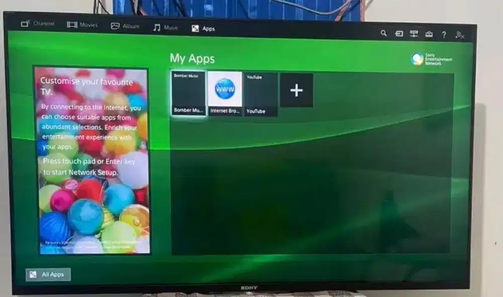 Dijual TV 50 inch digital bonus Antena digital