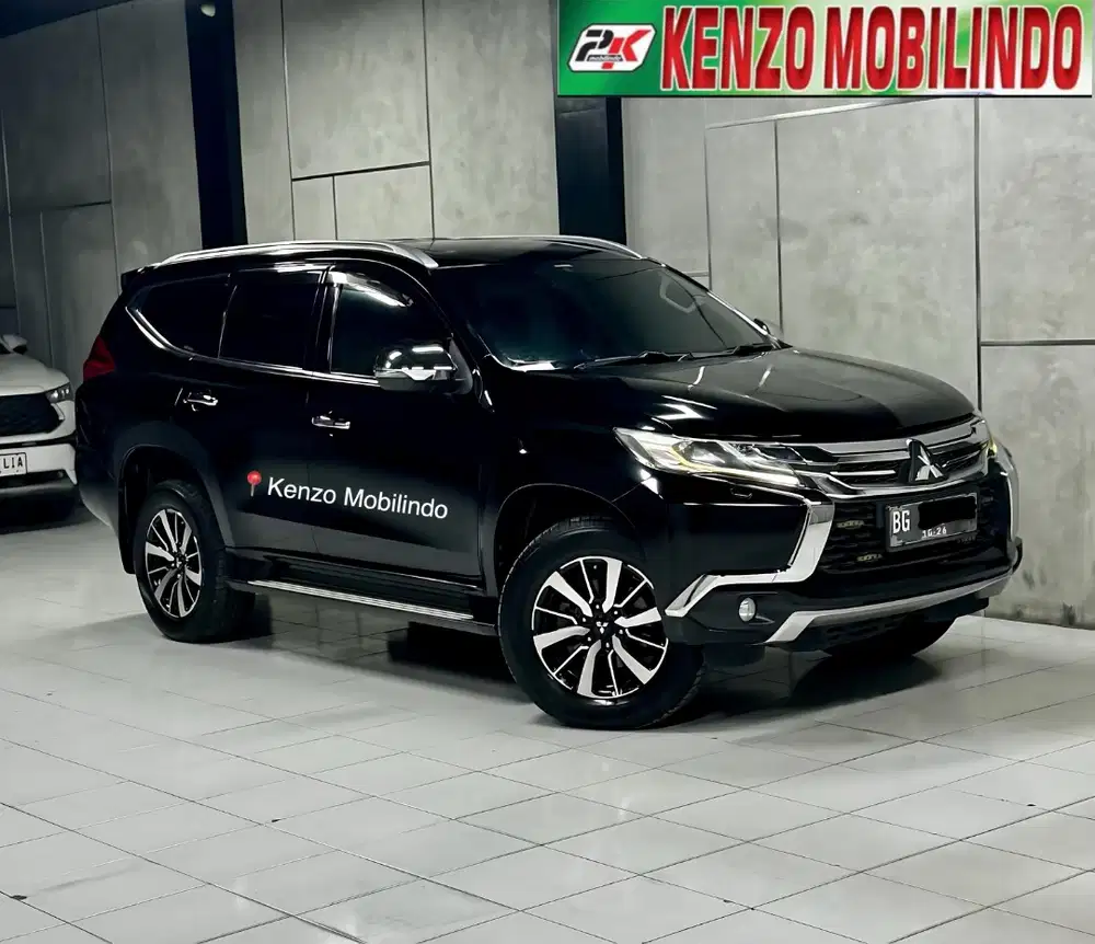 [Km 64rb] Pajero Dakar 4x2 AT 2016/2017 hitam,tgn 1 full orisinil