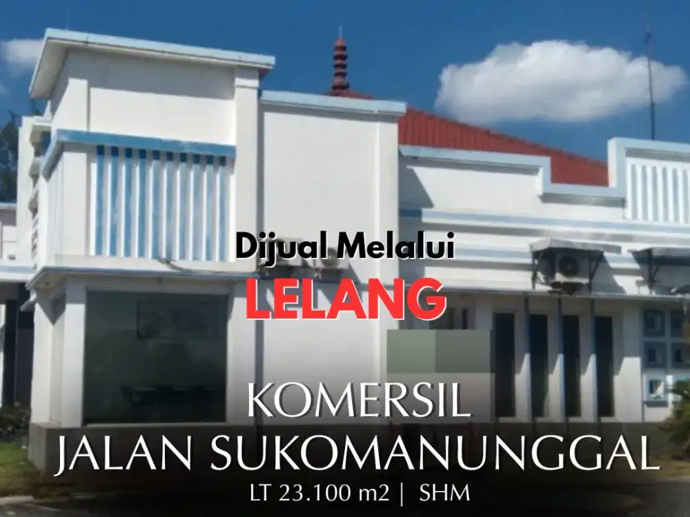 SEGERA LELANG NOV 2026 Komersial Surabaya