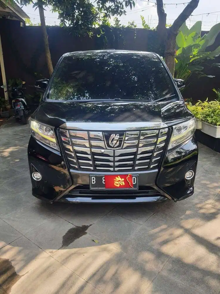 Toyota Alphard 2017 Bensin