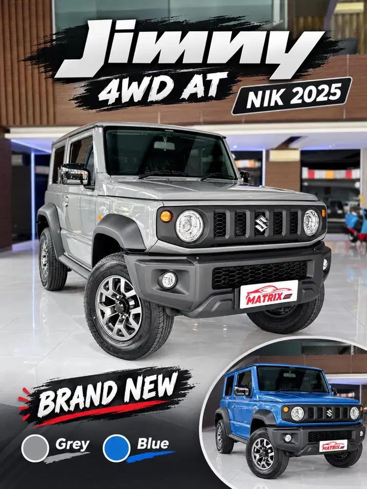 Suzuki Jimny 4wd AT Matic brand new 2026 nik 2025