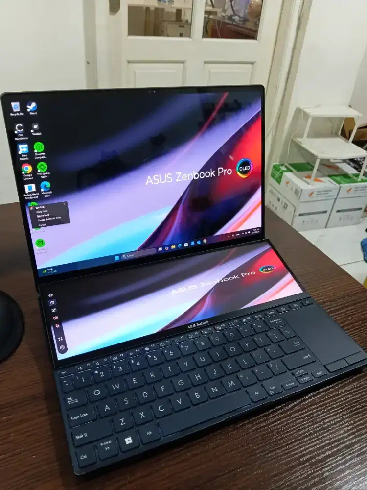 Dijual laptop ASUS Zenbook UX8402ZA, bekas pemakaian pribadi