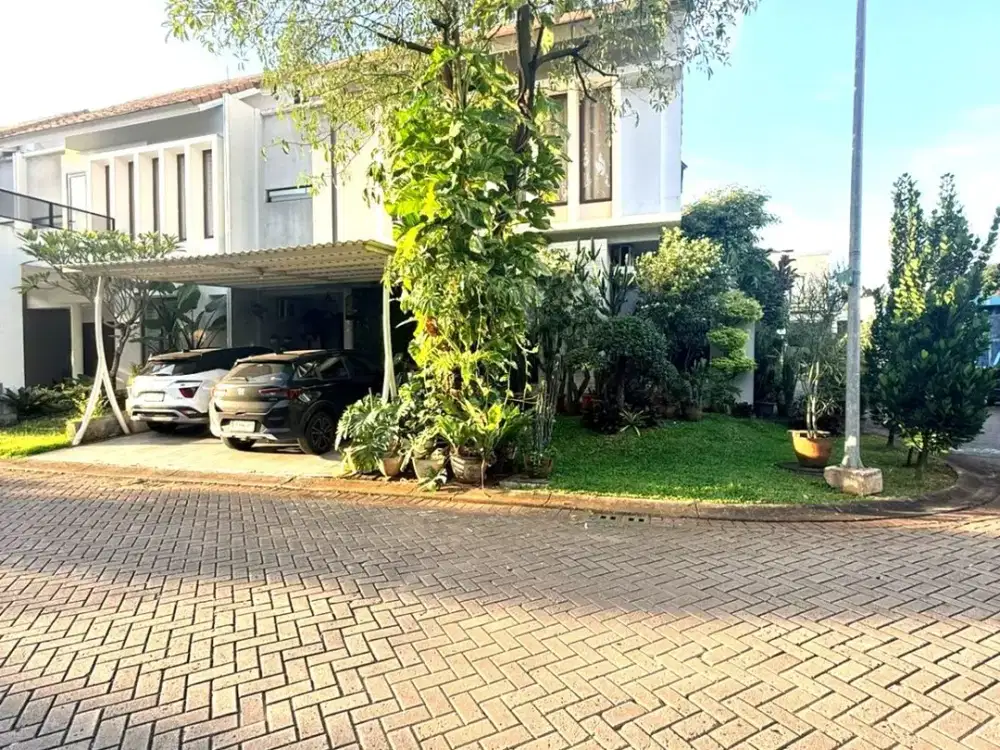 Rumah 2 Lantai Hoek Kondisi Bagus Area Discovery Bintaro 9996