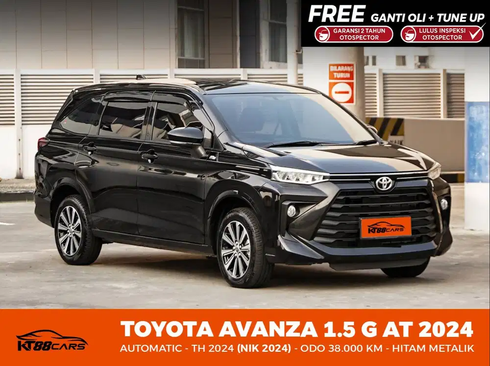 Record TOYOTA AVANZA 1.5 G AT 2024
