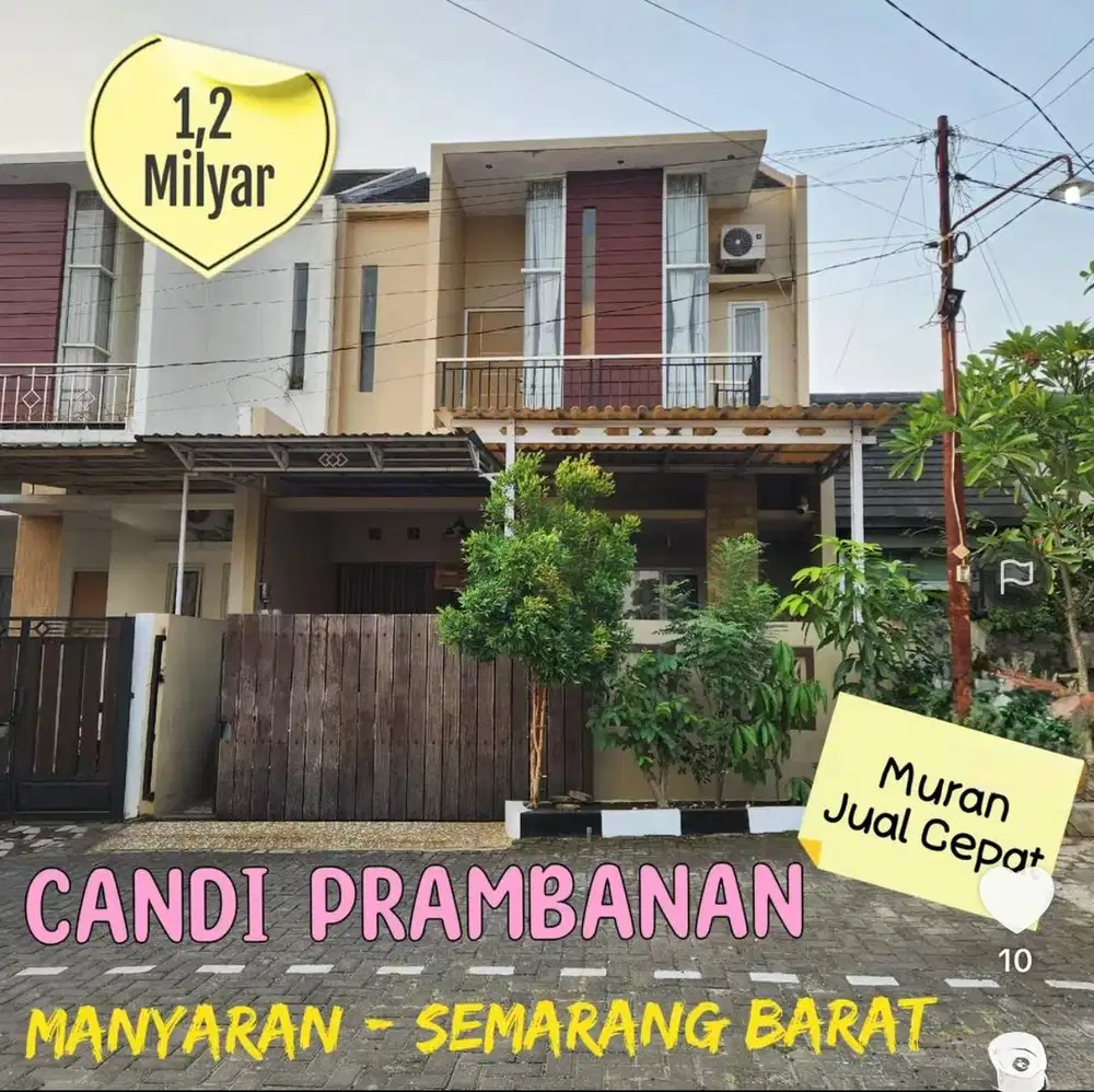RUMAH CANDI PRAMBANAN MANYARAN SEMARANG BARAT