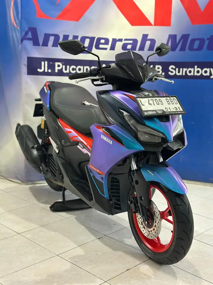 Yamaha Aerox Alpha Cyber City Abs 155cc Tahun 2025 Km 4Rb