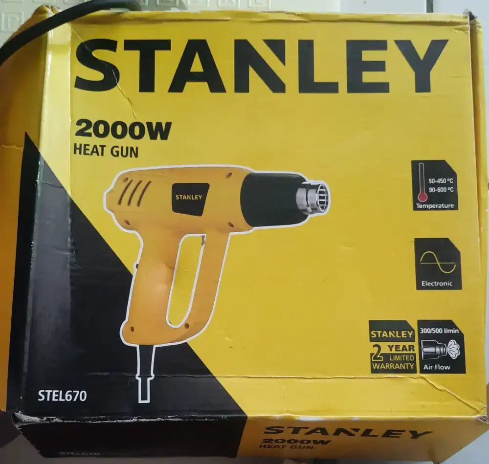 HEAT GUN STANLEY 2000watt