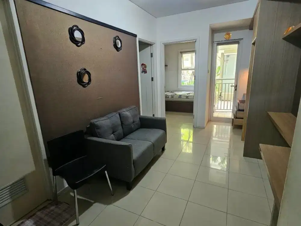 Disewakan Apartemen Parahyangan Residence Type 2 BR Lantai GF sejajar Pool Dekat Kampus UNPAR ITB Bandung