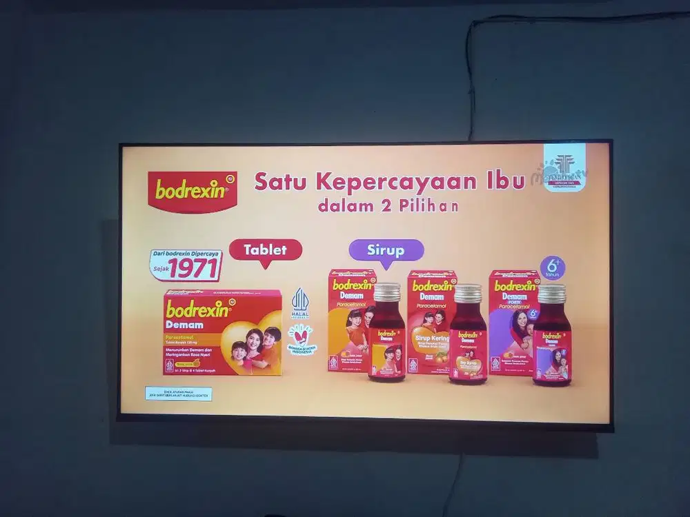 Numpang jual tv 43 inc