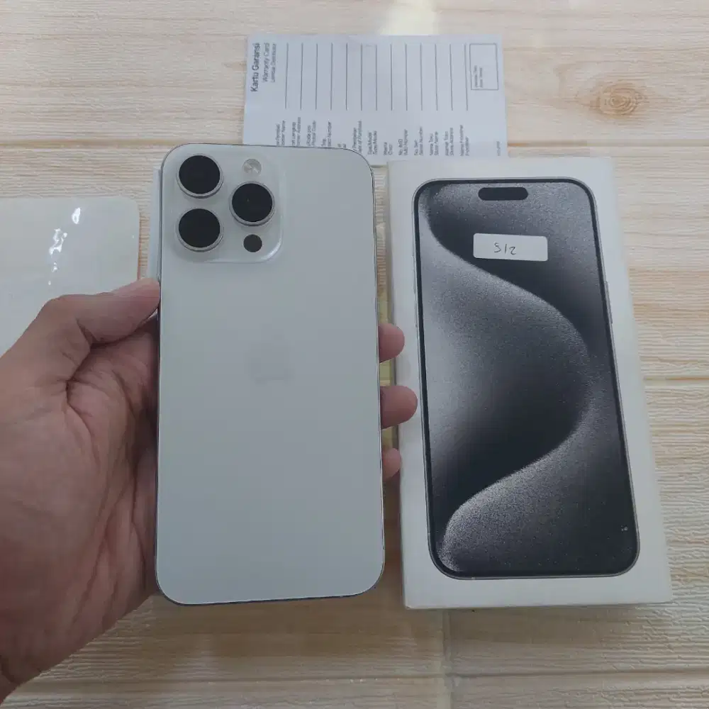 Iphone 15 Promax 512 Gb Second Resmi ibox Mulus