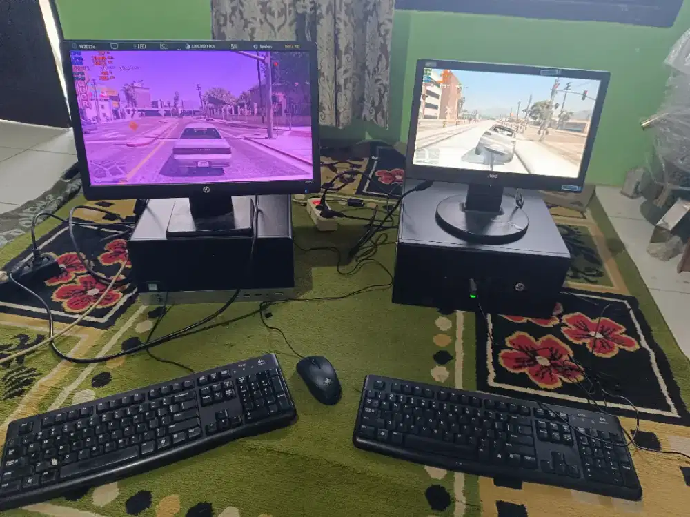2unit PC build up HP prodesk 400 G4 & G2 MT i3