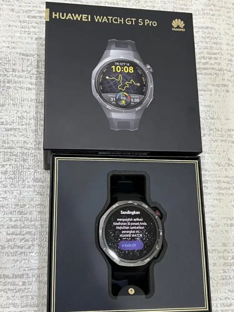 Huawei Watch GT 5 pro
46.mm
Mulus 99.9% like new