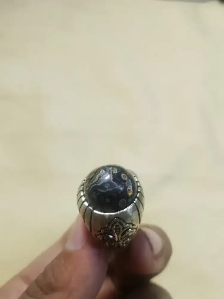 Cincin batu akik agate