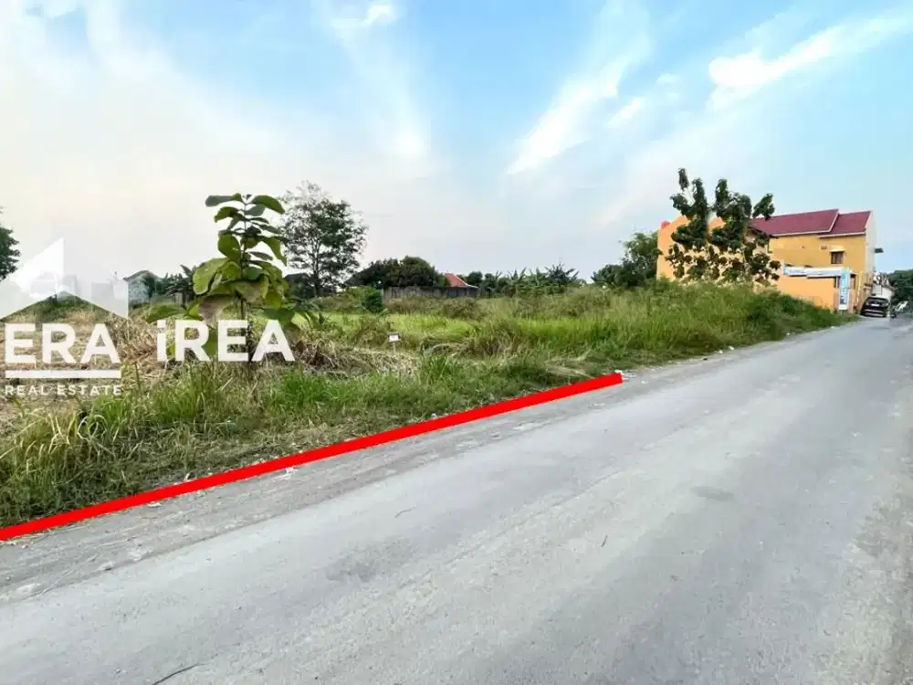 DIJUAL TANAH MURAH HAK MILIK ZONA KUNING DI SOLO BARAT DEKAT PASAR KARTASURA