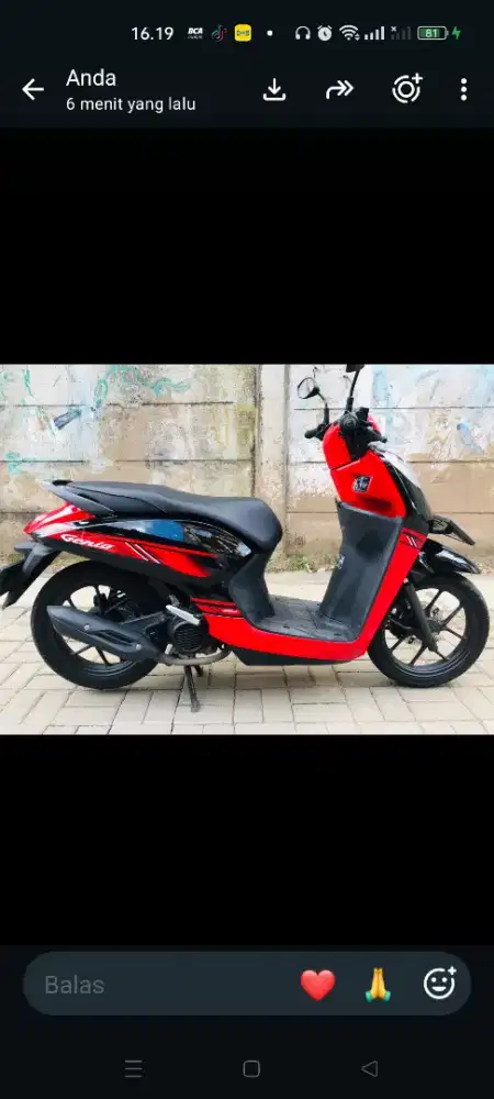 dijual murah motor honda genio