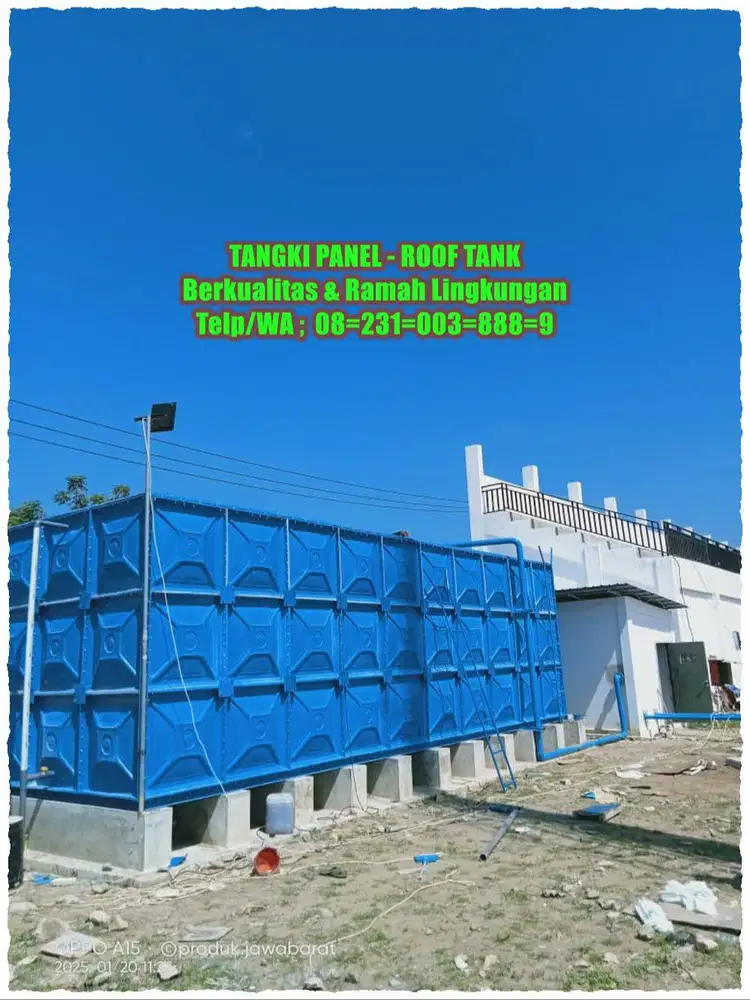 TANGKI PANEL – TANGKI AIR – ROOFTANK- PANEL TANK- ROOF TANK