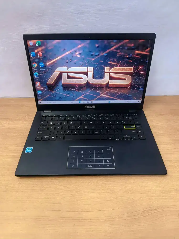 laptop asus vivobook e410ma intel n4020 ram 4gb ssd 512gb backlite
