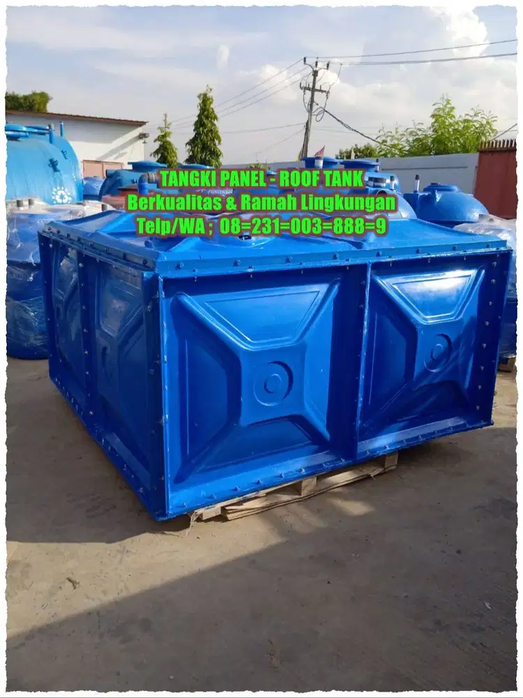 TANGKI AIR - GROUND TANK - TANGKI PANEL FRP !!!