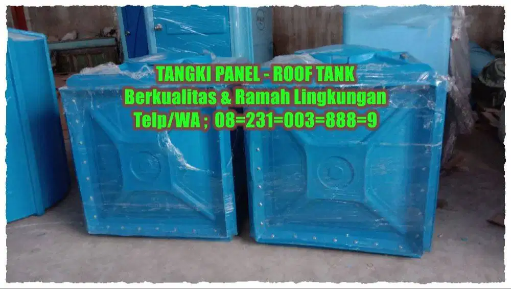 PANEL TANK – TANGKI AIR – TANGKI PANEL – ROOFTANK – TANGKI FIBERGLASS