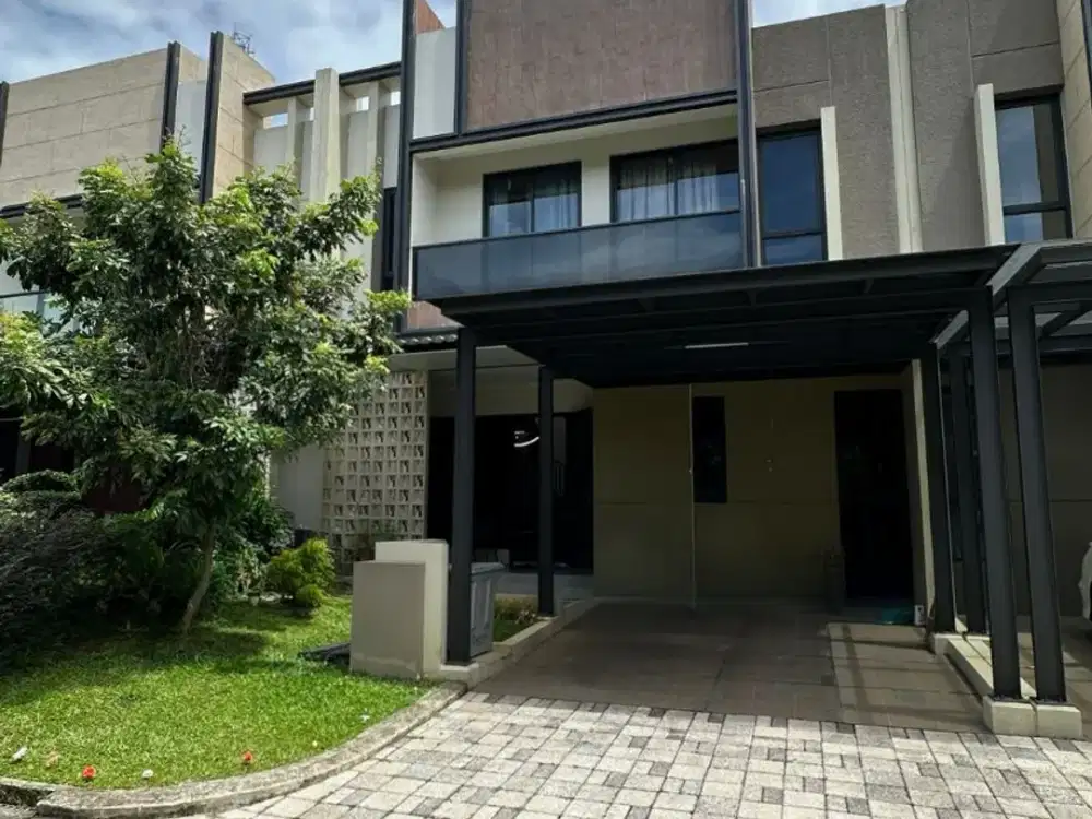 Dijual Rumah Full Furnished Hadap Selatan Lebar 8 - Carson Gading Serpong, Tangerang