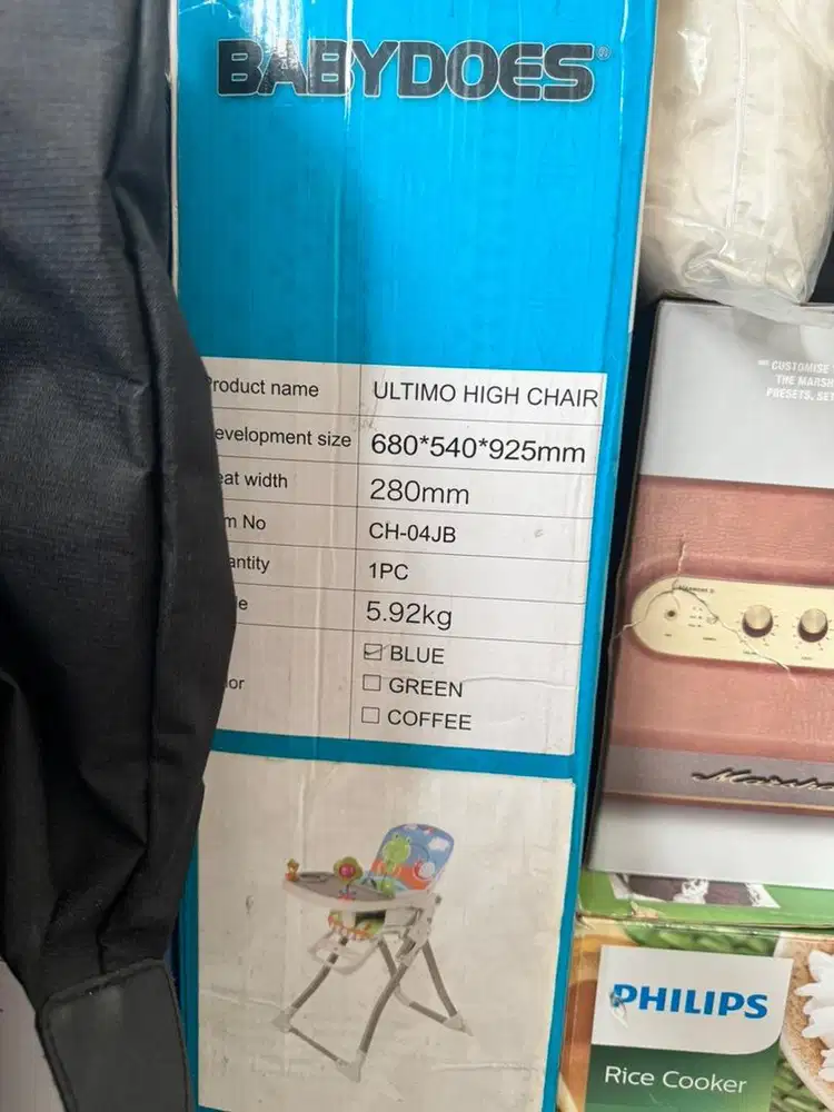 Jual murah babydoes ultimo high chair like new