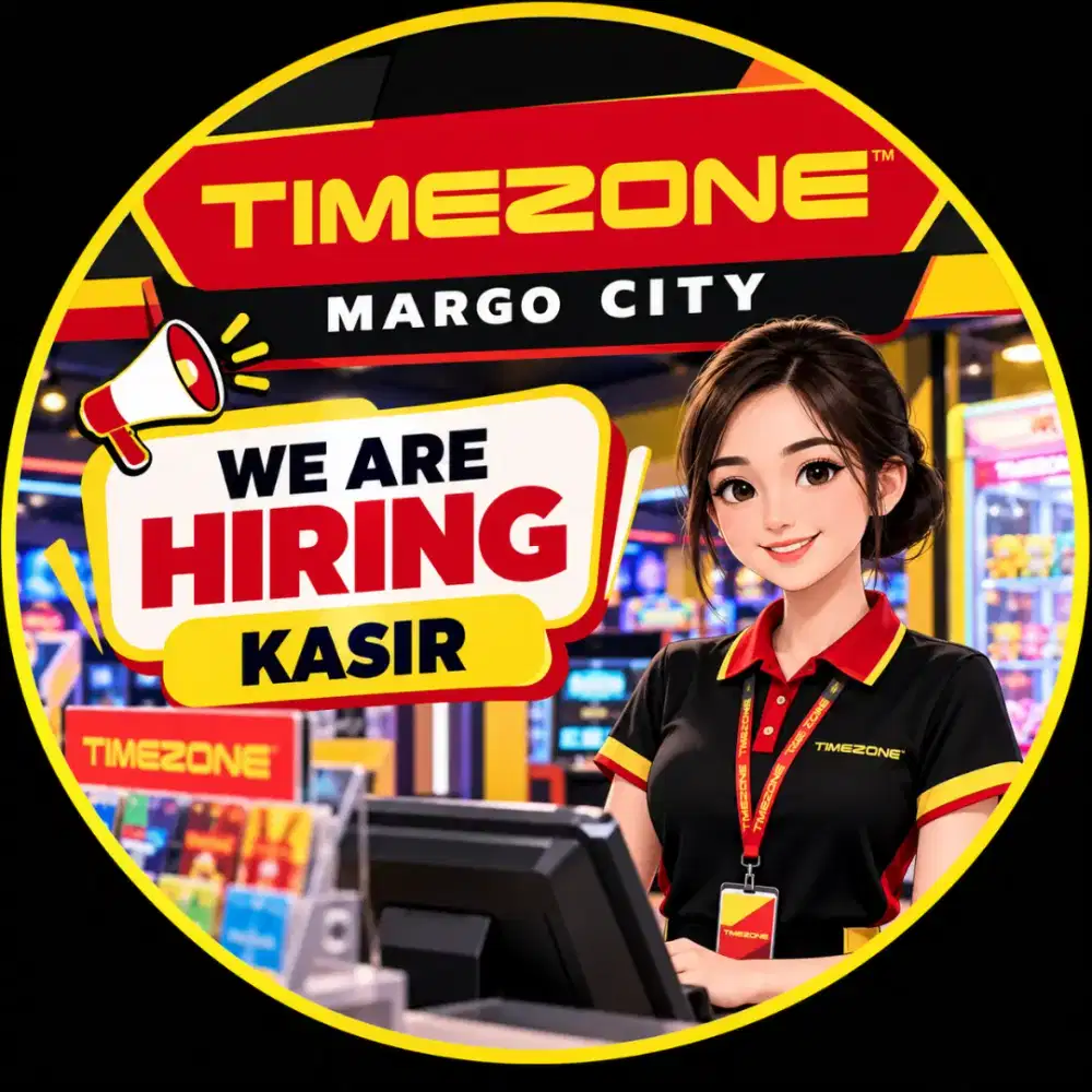 LOWONGAN KERJA – KASIR TIMEZONE MARGO CITY