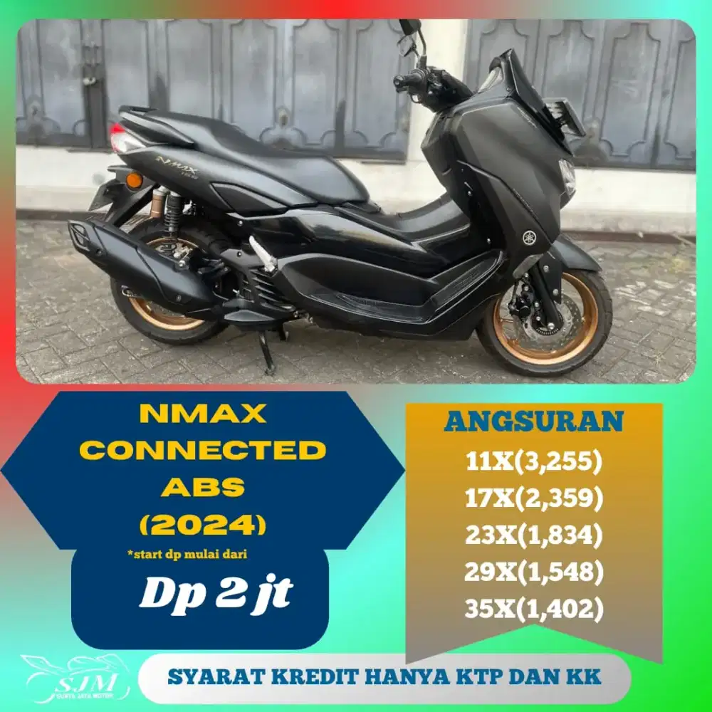 YAMAHA NMAX CONNECTED ABS 2024 MESIN HALUS