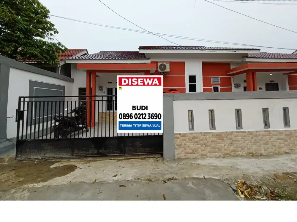 Disewa Rumah Komplek Kalimas Asri Pal Ix-Sungai Kakap-Kubu Raya Furnish Rapih 3 KT 8X16