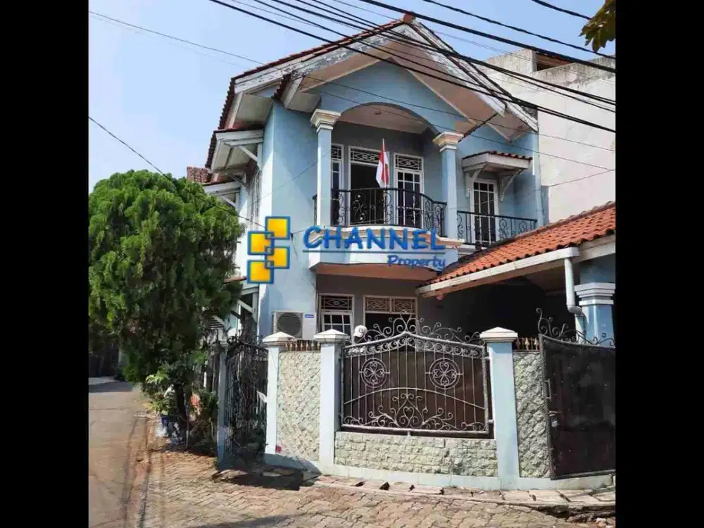 Jual Rumah Hoek 2 Lantai Siap Huni Dekat Pasar Modern BSD Griya Loka, Fl