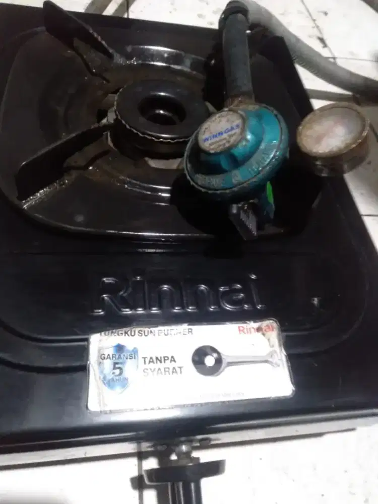 Jual kompor Rinai 1 tungku+ selang nya lok kapuk poglar jakbar