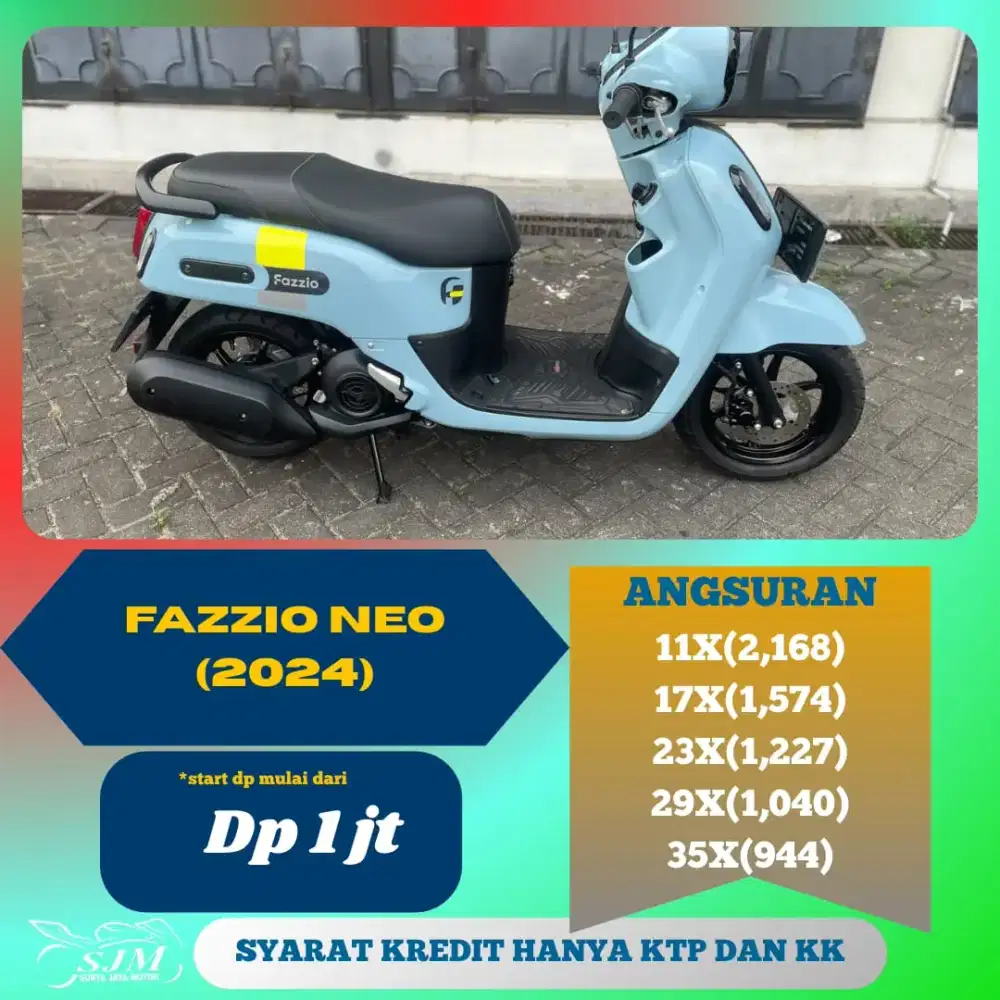 YAMAHA FAZZIO NEO 2024 MESIN HALUS