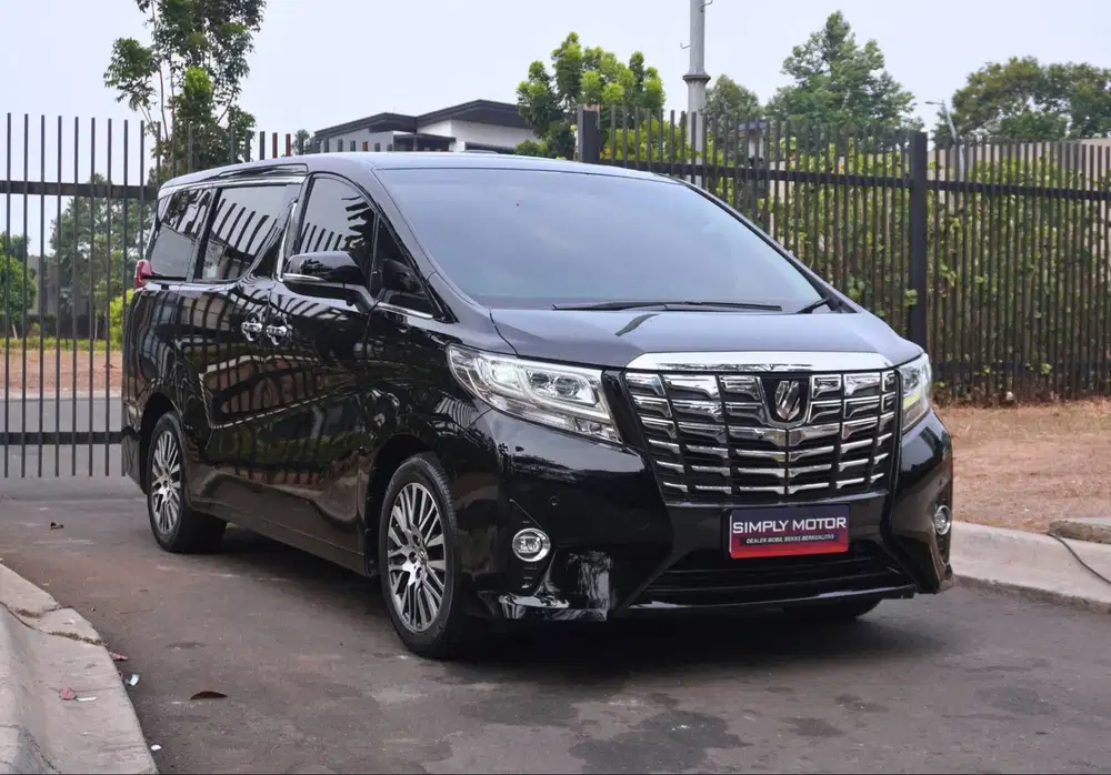 [67rb KM] - TOYOTA ALPHARD 2.5 G AT 2017