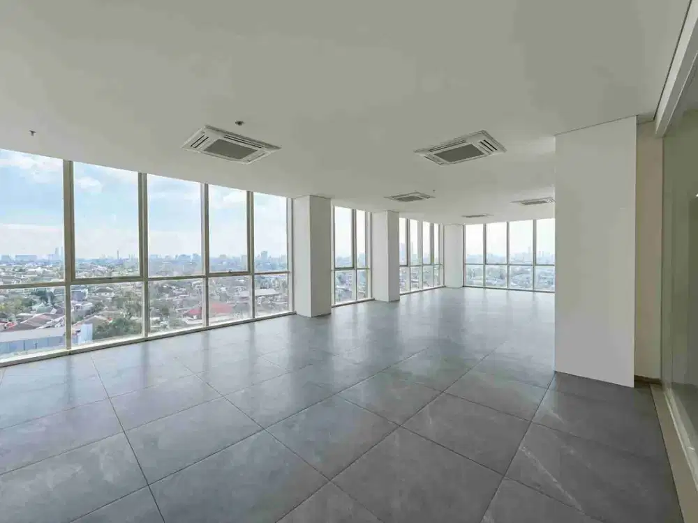 Disewakan office B Residence Grogol dekat Indosiar Daan Mogot dekat transjakarta luas 125 m²