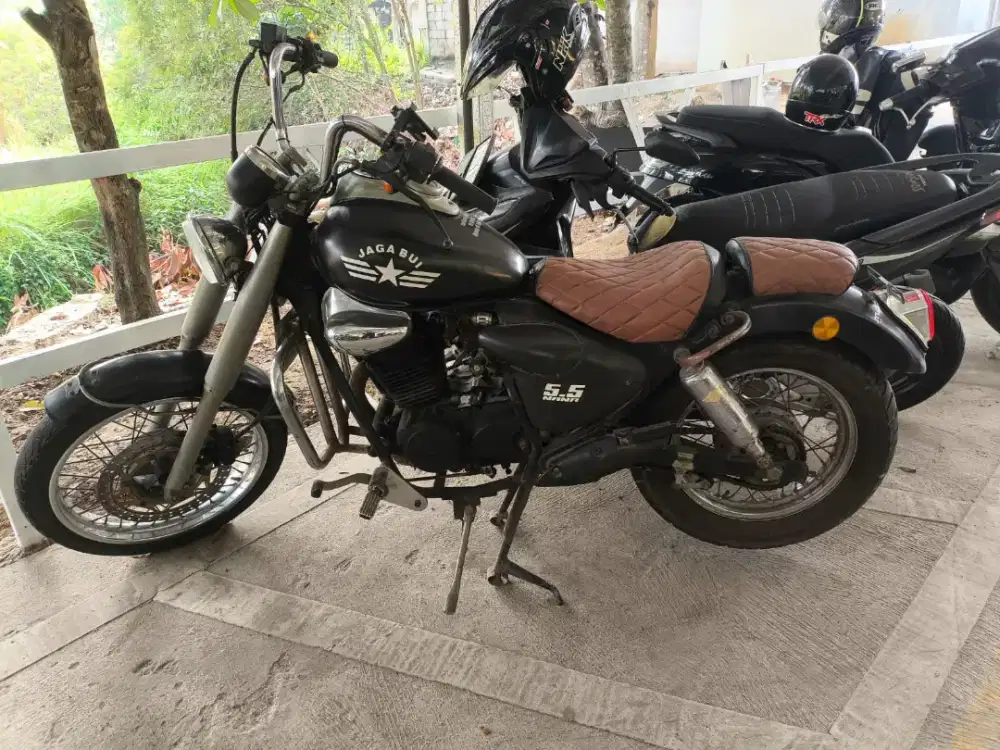Honda Tiger modif harley