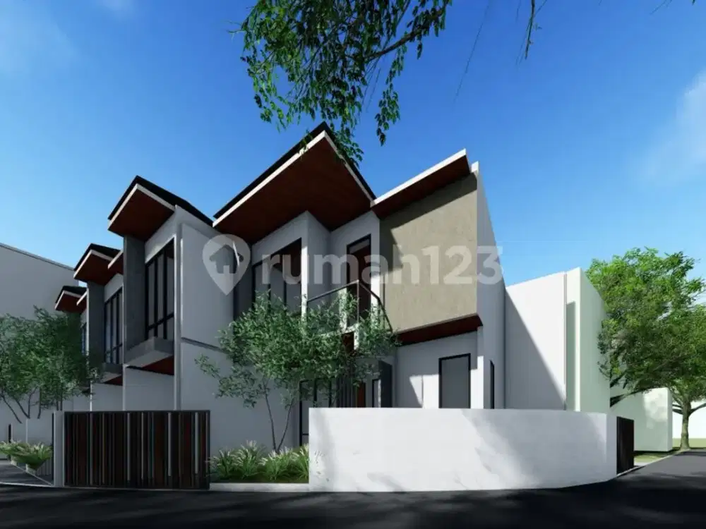 Bisa KPR, Rumah, 2 Lantai, SHM, Dekat Universitas, Bebas Banjir