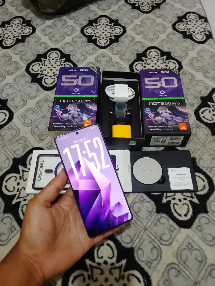 Infinix note 50 pro fullset