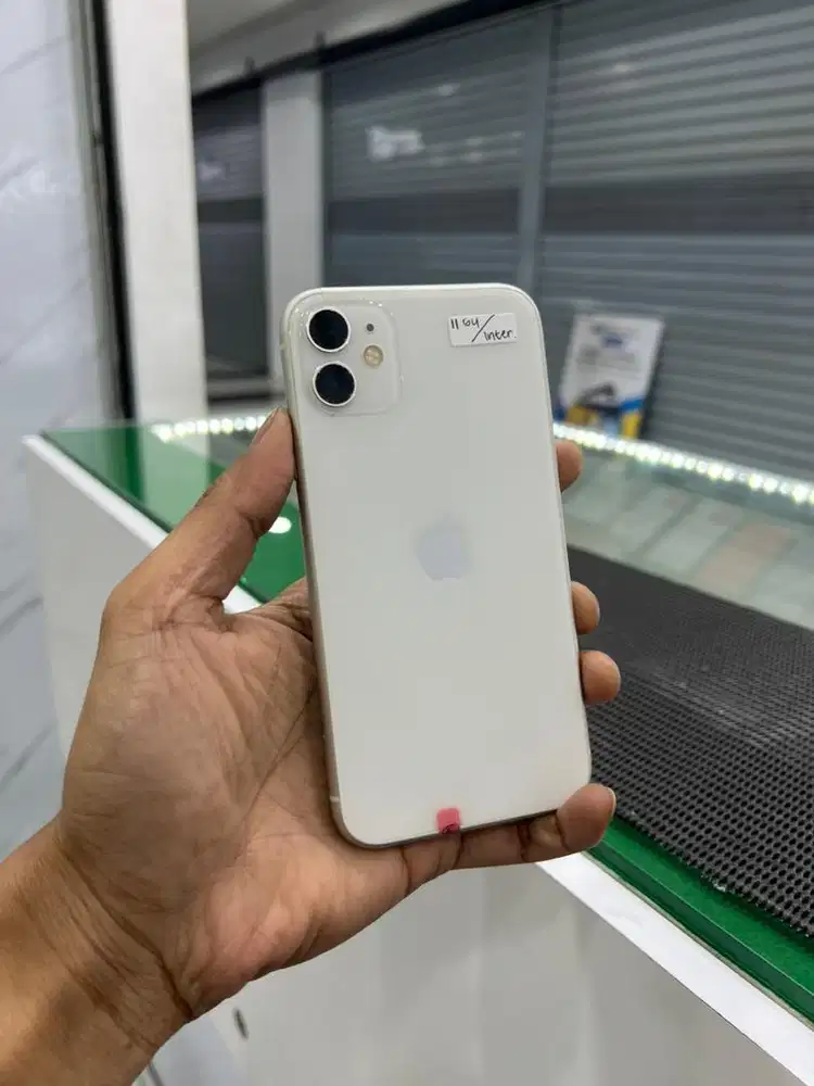 Iphone 11 64gb second ex inter fullset mulus XL,axis only