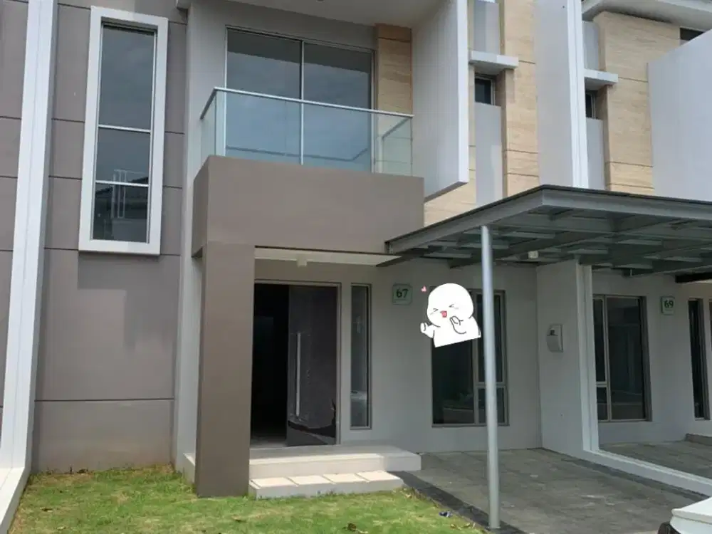 Disewakan Rumah Golf Island Pik Luas 8X15 Kosongan 3 Kamar
