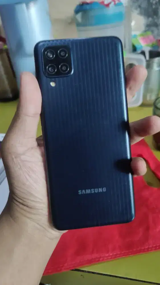 samsung m12 32gb blue fulset