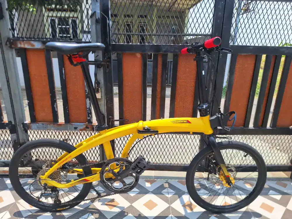 Sepeda Lipat Pacific Noris 1.0 Full Alloy Full Upgrade